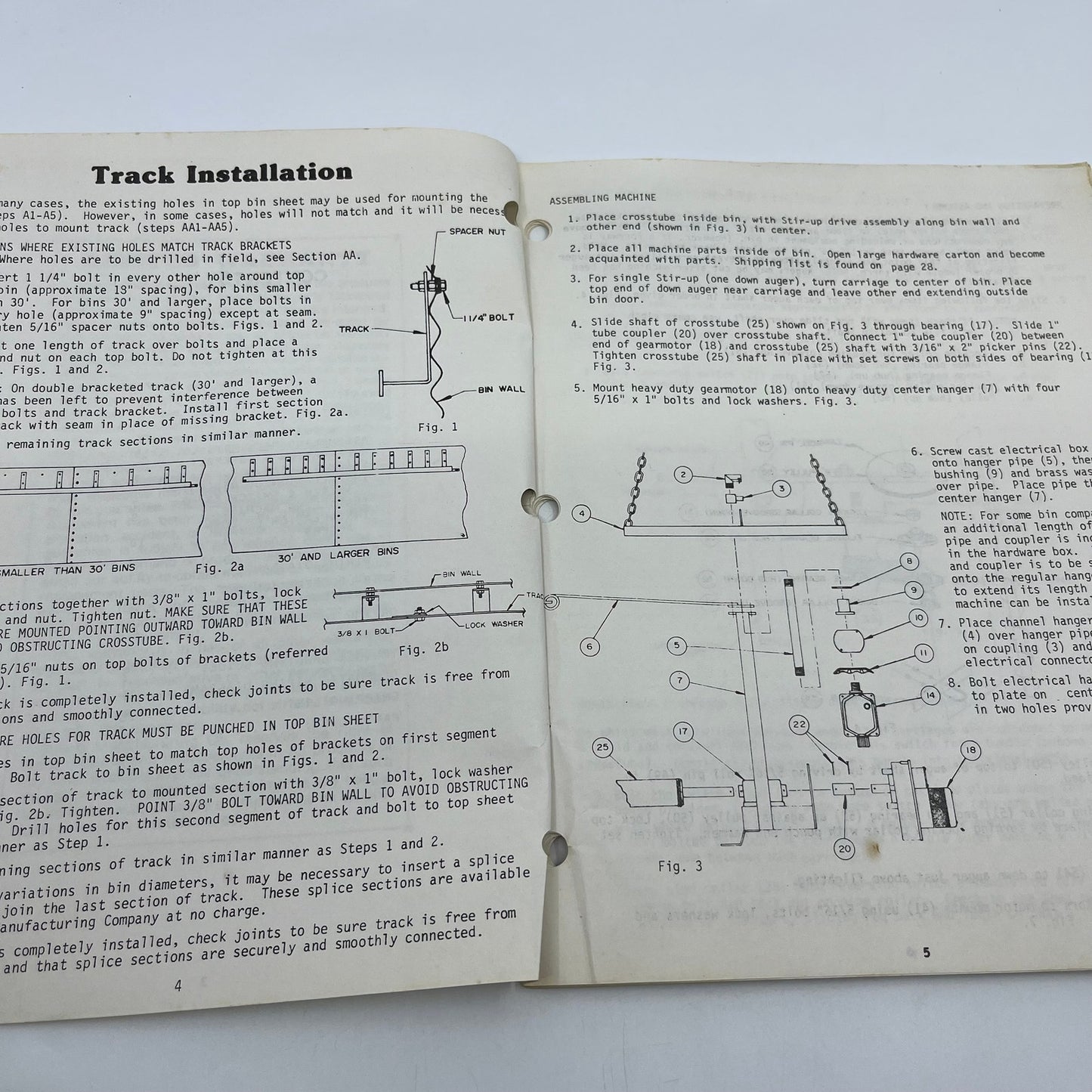 1982 Sukup Stir-Up Owners Installation & Operation Manual V39-1