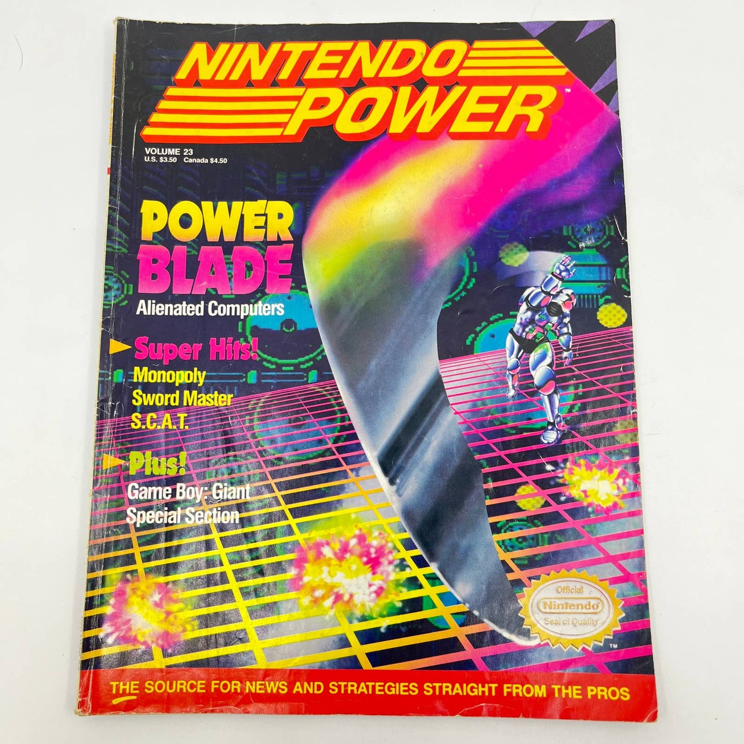 Nintendo Power Magazine Volume 23 1991 No Poster TE9