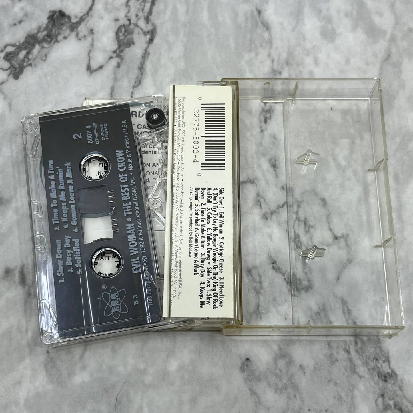Evil Woman,The Best of Crow Cassette Tape TD9-57