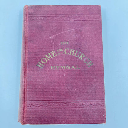 1902 The Home and Church Hymnal Phil Barbour Jones Nashville TN TF2