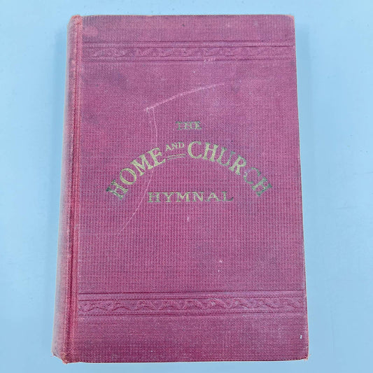 1902 The Home and Church Hymnal Phil Barbour Jones Nashville TN TF2