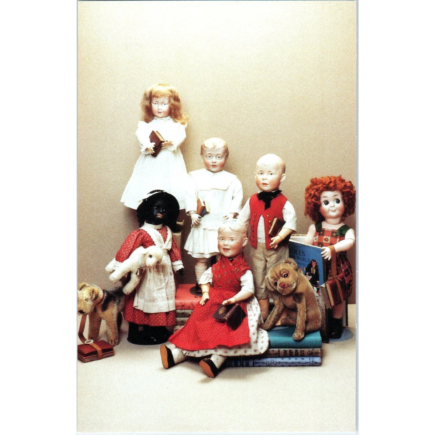 Ralph's Antique Dolls Mesa AZ Original Postcard PB10