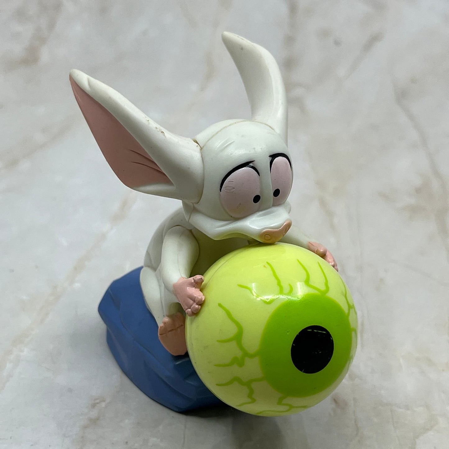 Burger King Anastasia 1997 Bartok The Bat Vibrate Pull String Eyeball Toy TC9-T2