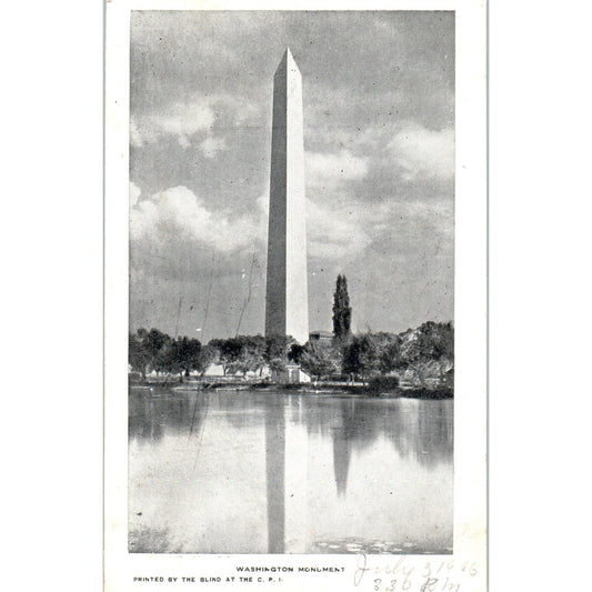 Washington Monument 1906 - Original Postcard P3-5