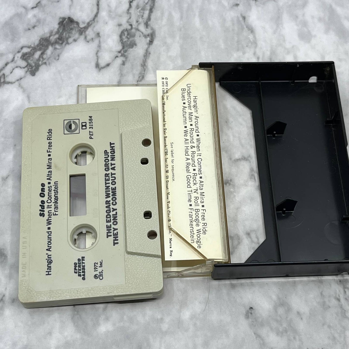 They Only Come Out at Night by Edgar Winter Group Cassette Tape TH5-33