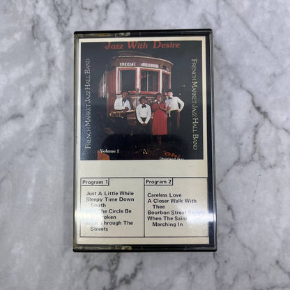 FRENCH MARKET JAZZ HALL BAND - Jazz With Desire Cassette Tape TJ3-8