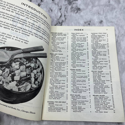 1970 Culinary Arts Institute Cookbook 300 delicious salads one dish meals TJ4