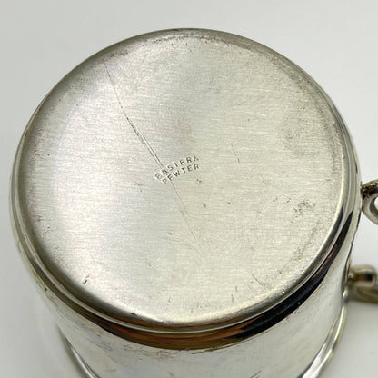 Vintage Eastern Pewter Cup Mug Monogrammed “Ashley” 7-11-81 TF5