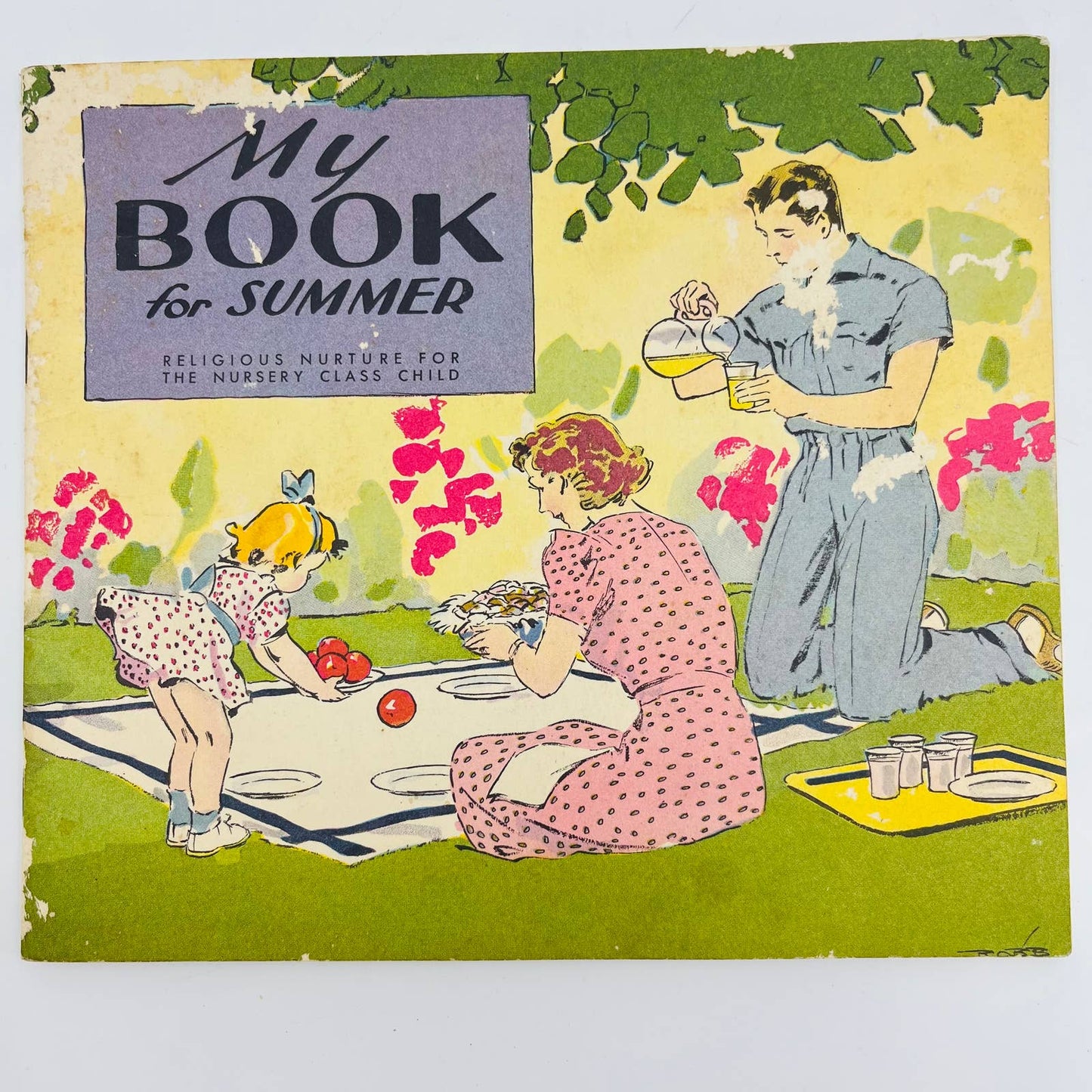 1943 My Book For Summer Religious Nurture for the Nursery Class Child BA4