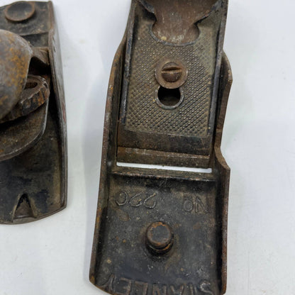Vintage Lot of 3 Metal Wood Plane Stanley 110 220 TH2