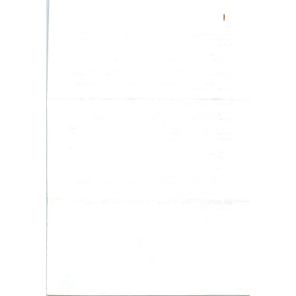 Senator George McGovern Letterhead Declaring Presidential Candidacy 1971 B12