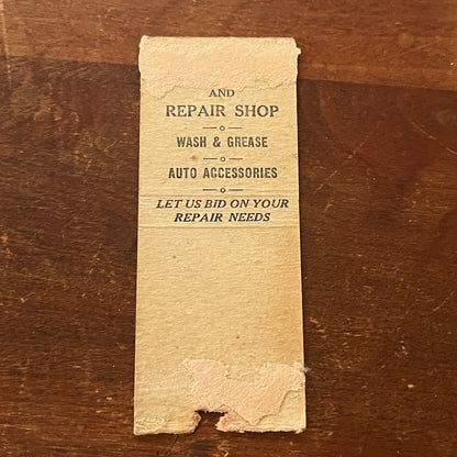 Knop & Lowe Phillips 66 Gas Kansas City MO Advertising Matchbook Cover MM9-3