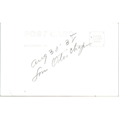 Block House Fort Atkinson State Park RPPC Original Postcard TK1-P1