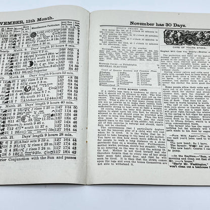 John Baer’s Sons Agricultural Almanac for the Year 1910 Lancaster PA TF8