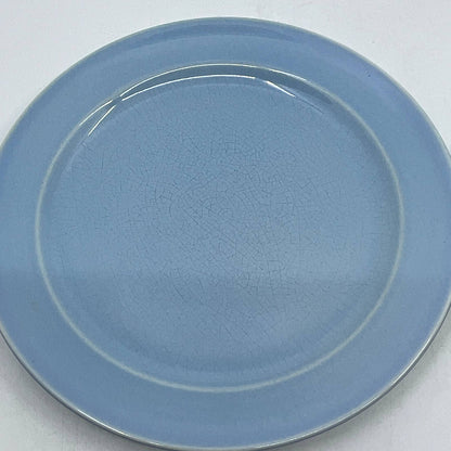 Vintage Lu-Ray Pastel Blue 7 1/4" Dessert Salad Plates T.S.&T. Set of 2 TI3