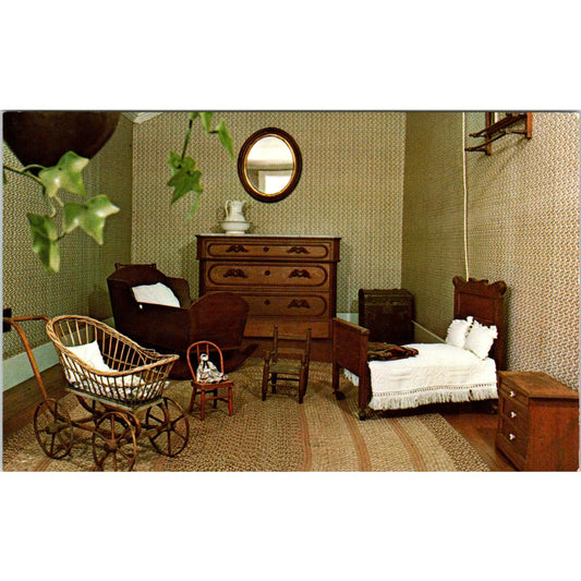 Ivy Green Playroom Birthplace of Helen Keller Tuscumbia AL Original Postcard PB7