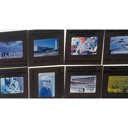1960s Israel Colour Slides Co Lot of 8 Jerusalem 2x2 Travel Slides TK2-S-12