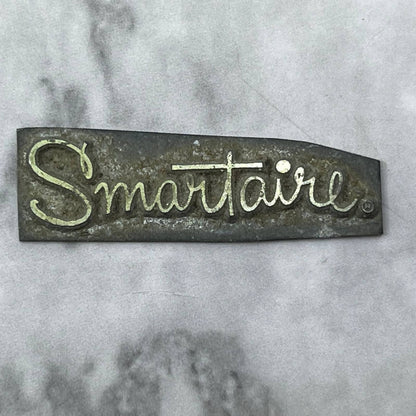 Vintage Printing Letterpress Printers Block Plate SMARTAIRE SE821