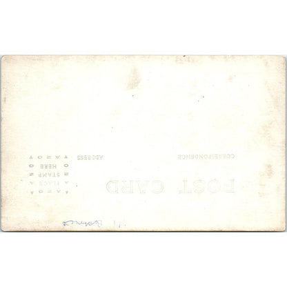 Antique Postcard RPPC Fergus Falls MN Postcard c1919 Church After Tornado SE8