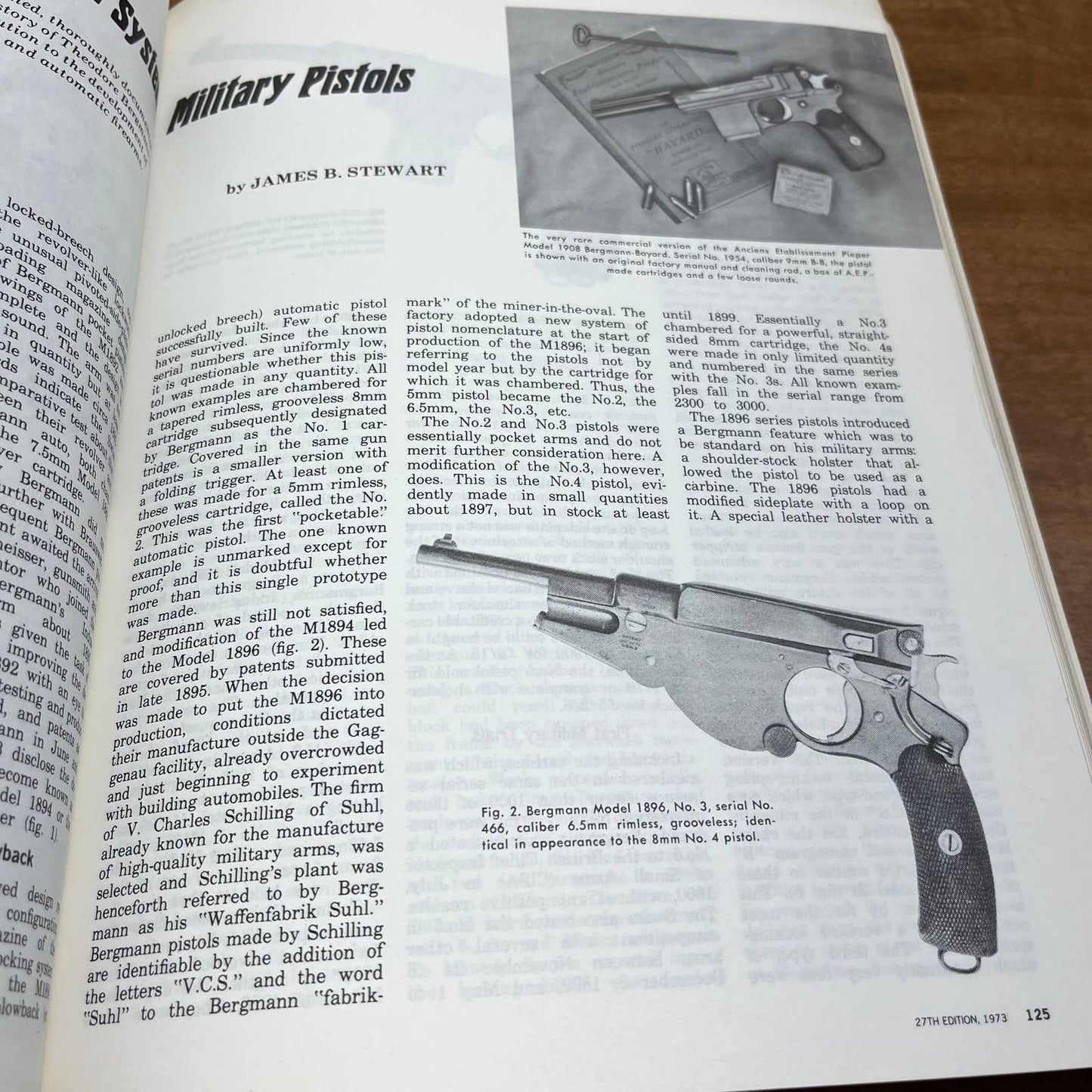 1973 Gun Digest Book Special Deluxe Edition John T. Amber TH4