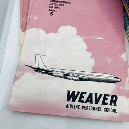 1967 Weaver Airlines Personnel School Complete Training Material Set