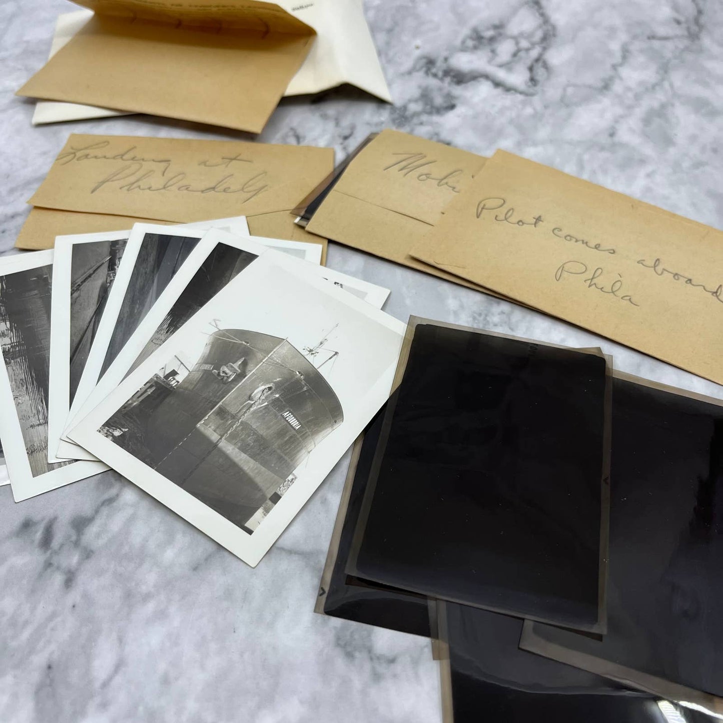 1937 Photos & Negatives From Afoundria Freighter Cruise Mobile, New Orleans TJ8