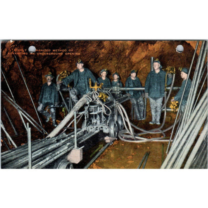 Houghton Michigan College of Mining and Technology Original Postcard TK1-24