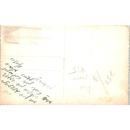 Antique Postcard RPPC City Council Meeting in Persia SE8