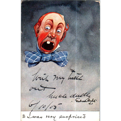 Hide Away Raphael Tuck Oilette Original Postcard P2-12