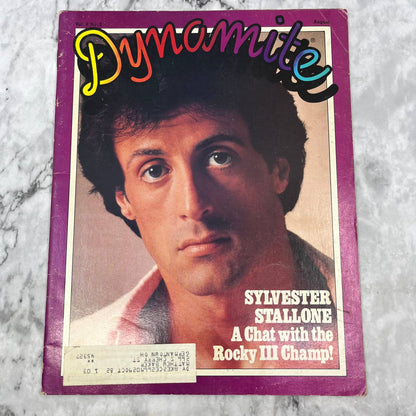 Dynamite Magazine 1982 #2 ROCKY STAR SYLVESTER STALLONE Rocky III TJ4