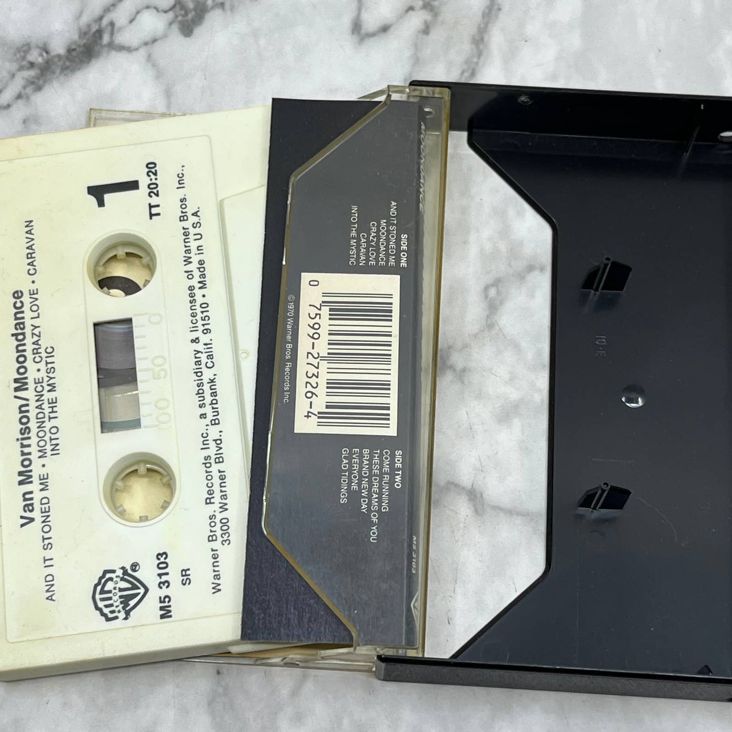 Van Morrison Moondance Cassette Tape TJ5-73