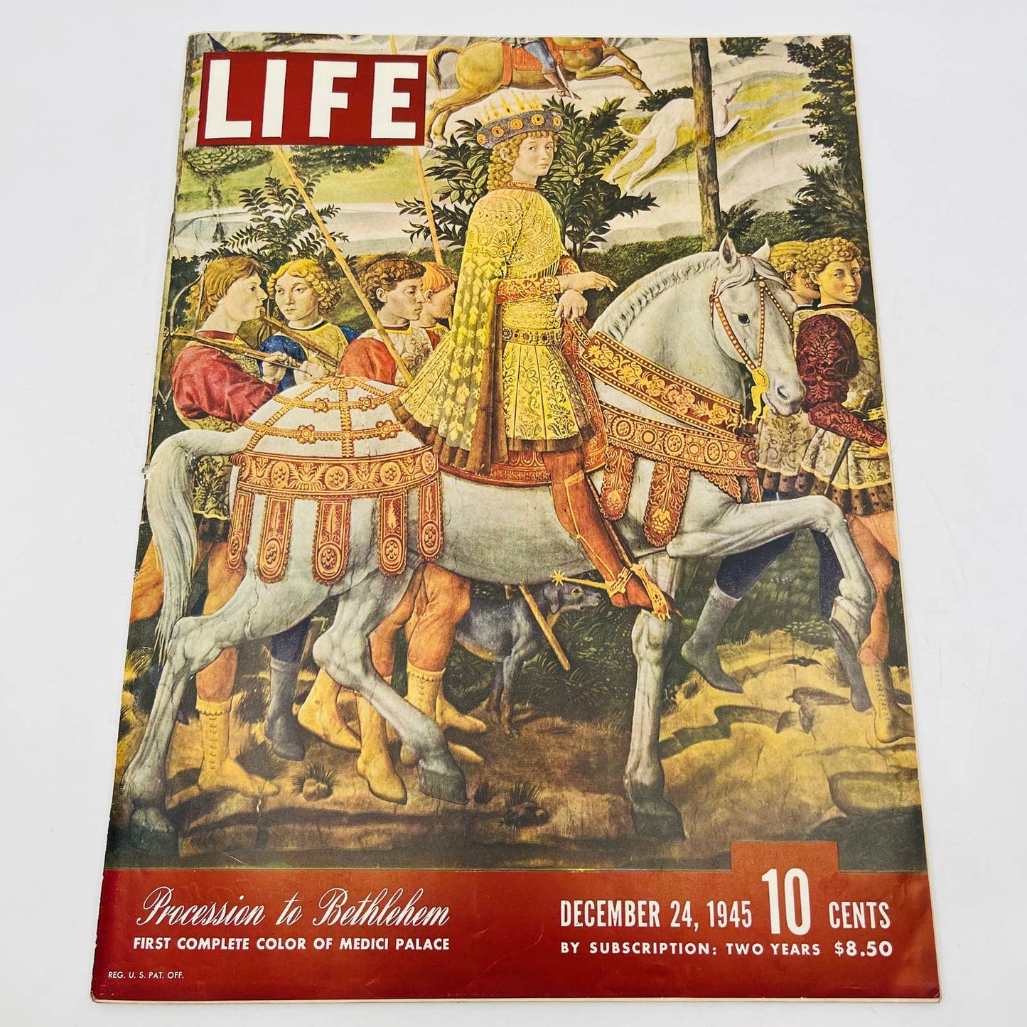 LIFE MAGAZINE December 24 1945 Procession To Bethlehem Christmas Complete Ads