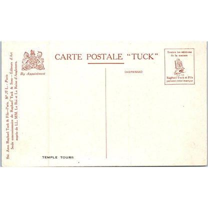 Notre Dame Paris France Raphael Tuck Original Postcard TK1-P17