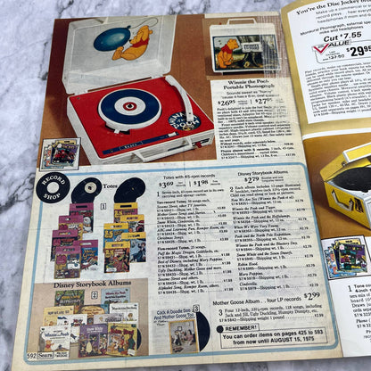 1974 Sears Wish Book Christmas Catalog Pooh Barbie GI Joe Batman Star Trek S3