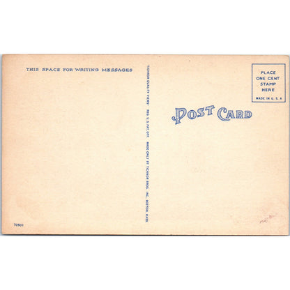 1942 WWII Army Camp Snapshots Humor Cartoon Original Postcard P2-11