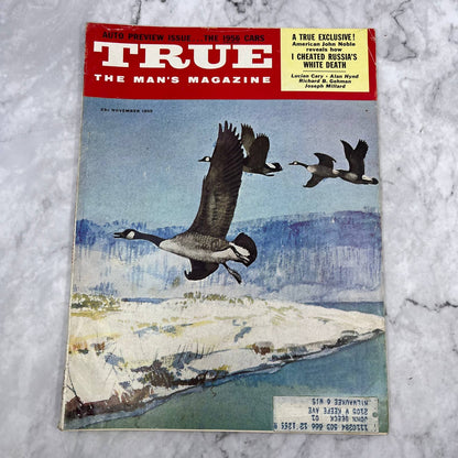 1955 November TRUE the man's magazine car 1956 Preview Russia's white death TJ3