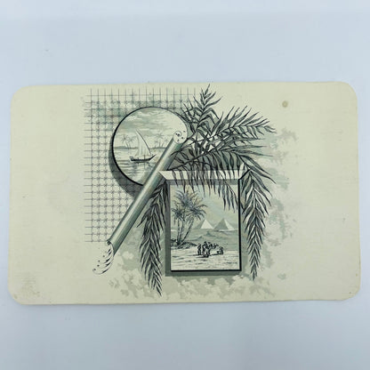 1880s Victorian Trade Card John Pray Sons & Co Washington St. Boston MA AH9-M11