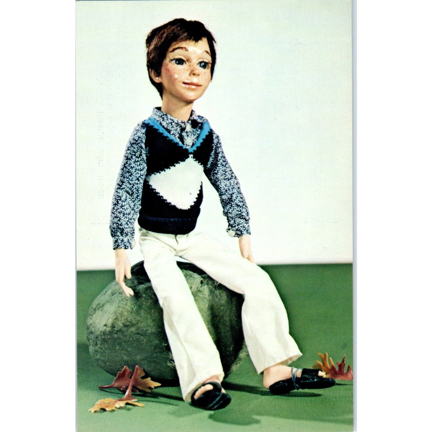 Fine Porcelain Charles Doll N.I.A.D.A. Judy Congdon Original Postcard PB7