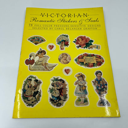 Victorian Romantic Stickers & Seals: 78 Full-Color Pressure-Sensitive Designs B6