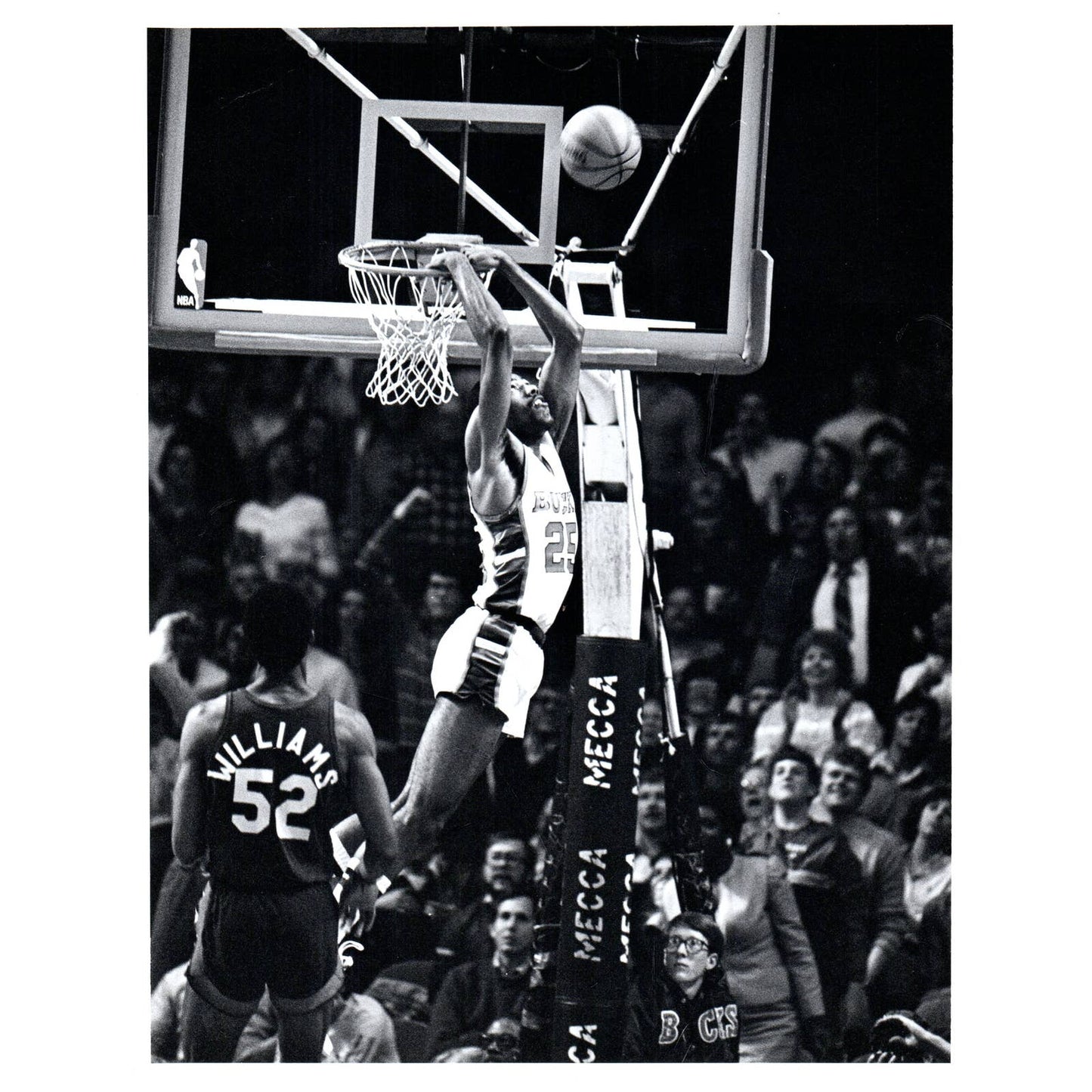 1987 Press Photo Basketball NBA Milwaukee Bucks Paul Pressey 8x10" AD3