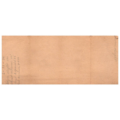 1934 The Pennsylvania Railroad Car Inspector's Original Record Blank Form AD8