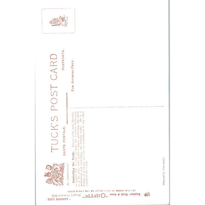 London Life Controlling Traffic Raphael Tuck Oilette Original Postcard TK1-21