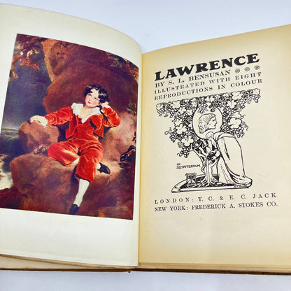 c1910 LAWRENCE Masterpieces in Color S.L. Bensusan TE9
