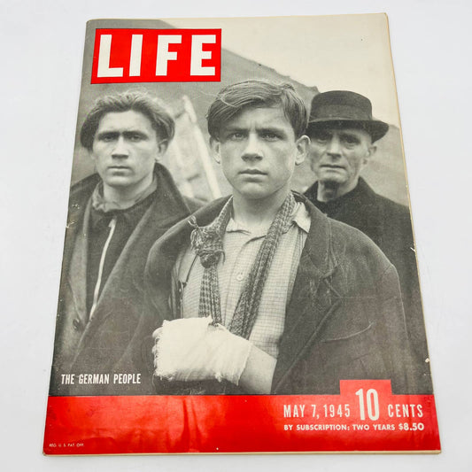 LIFE Magazine May 7, 1945 "The German People" WWII