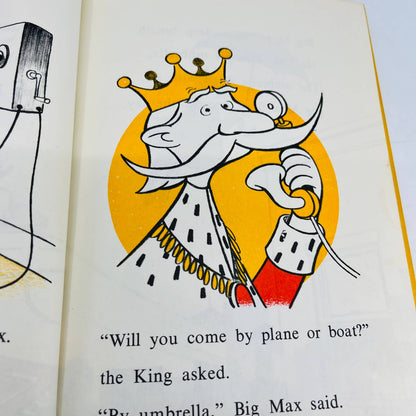 1965 Big Max by Kin Platt An "I Can Read" Mystery Hardcover Children's Book TB8