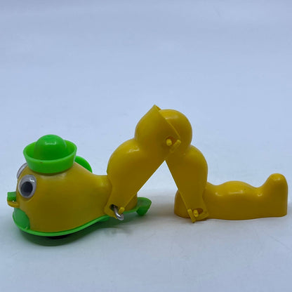 1970s Vintage Wind Up Caterpillar Inch Worm YONE Hong Kong WORKS TD2