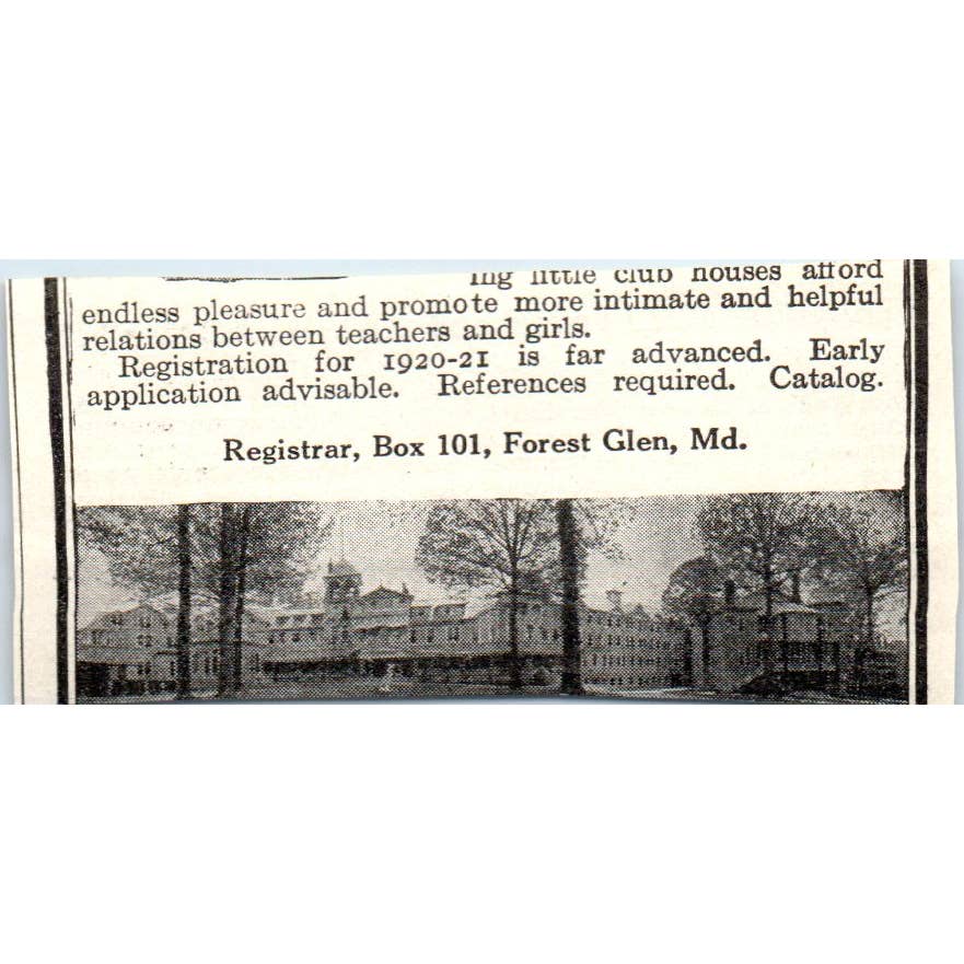 c1920 Harper's Ad - Florida Military & Naval Academy George W. Hulvey EA3-1