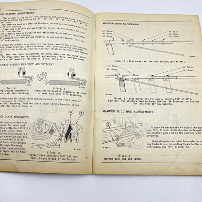1950 McCormick Corn Planters HM 220 HM-221 HM-222 Farmall Tractors Manual TC6