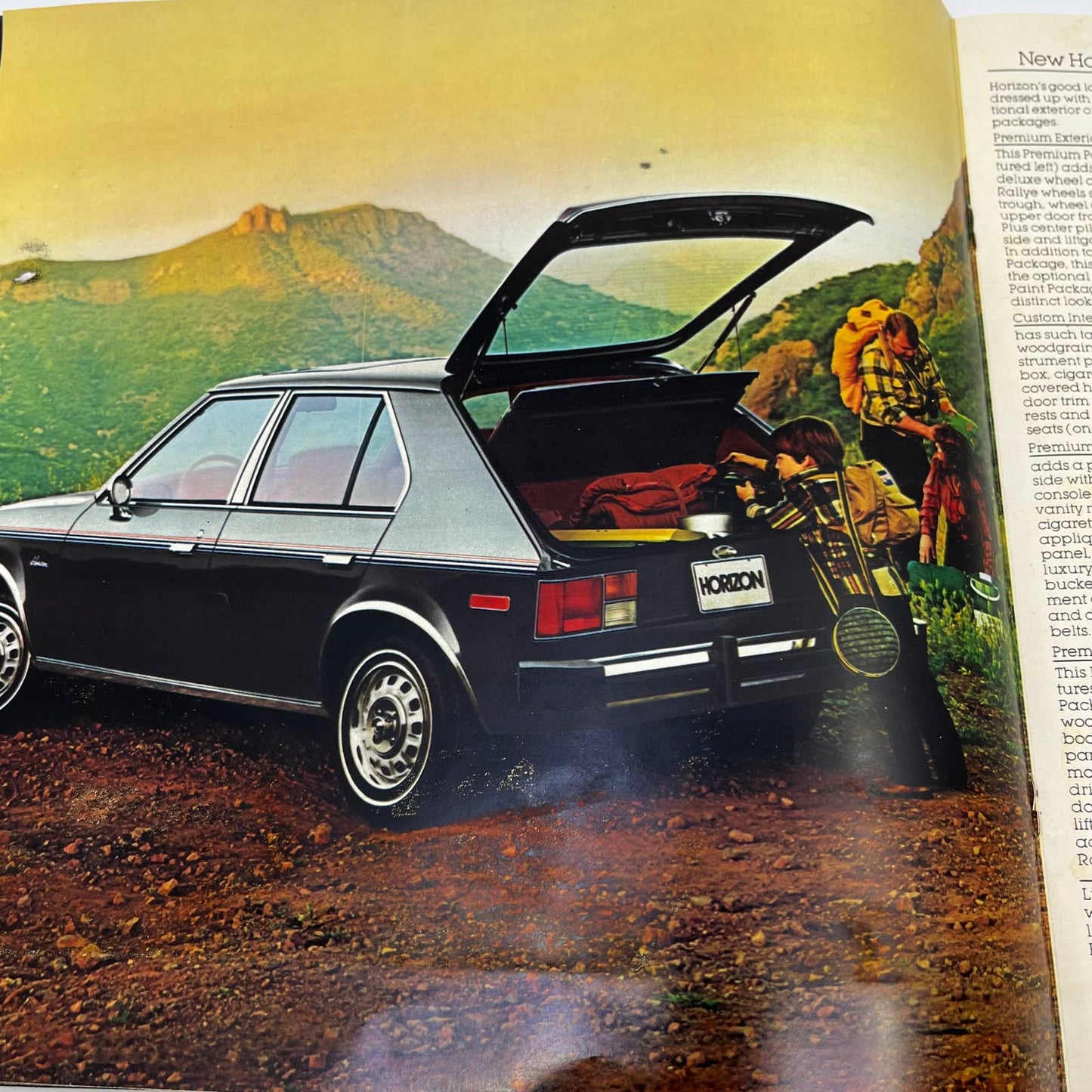 1980 Plymouth Horizon Original Dealer New Car Showroom Brochure TH8