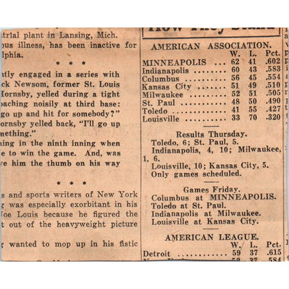 1935 Minneapolis Journal Newspaper Ad Sanitary Meat Co. So. 5th St. FL5-5